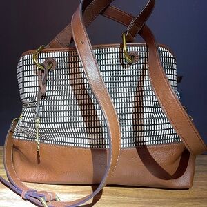 Fossil retired Lane Satchel bag.